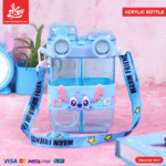 Flask Acrylic Bottle – Stitch Blue