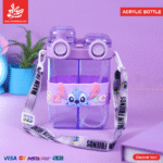 Flask Acrylic Bottle – Stitch Purple