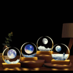 ⁦1Pc Random - Lighting Crystal 3D - Solar System⁩ - الصورة ⁦2⁩