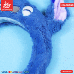 ⁦Soft 3D Velvet Hair Band For Kids - Stitch⁩ - الصورة ⁦2⁩