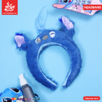 Soft 3D Velvet Hair Band For Kids - Stitch