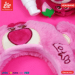 ⁦Soft 3D Velvet Hair Band For Kids - Lotso⁩ - الصورة ⁦2⁩