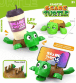 Funny 3D Turtle 2×1 - Coaster & Phone Holder