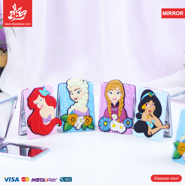 1Pc Random - 3D Makeup Mirror - Princess
