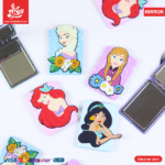 ⁦1Pc Random - Makeup Mirror - Barbie⁩ - الصورة ⁦4⁩
