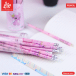 ⁦Set of 30 Pcs Eraser Pencil - Stitch Pink⁩ - الصورة ⁦2⁩