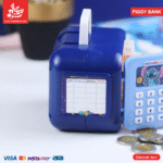 ⁦Acrylic Piggy Bank With Key - Stitch⁩ - الصورة ⁦2⁩