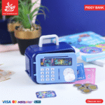 Acrylic Piggy Bank With Key - Stitch