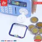 ⁦Acrylic Piggy Bank With Key - Stitch⁩ - الصورة ⁦3⁩