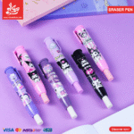 Retractable Eraser Mechanical Eraser Pen - Kuromi