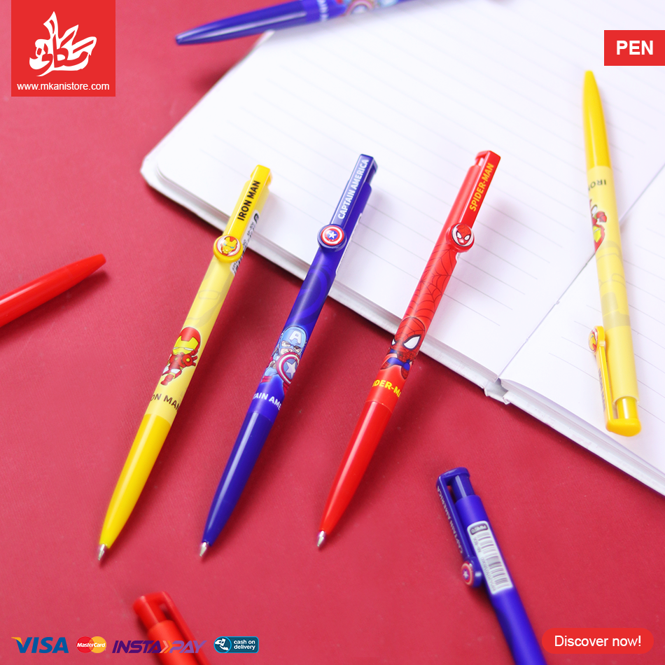 442827 1Pc - Random Mechanical Pen - Avengers - الصورة 1