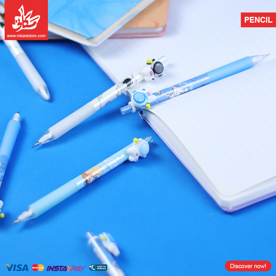 442858 1Pc Random - Mechanical Pencil 0.5mm - Astronaut - الصورة 1