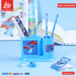 Desk Organizer with Supplies - Stitch