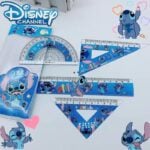 ⁦4Pcs Acrylic Ruler Set - Stitch⁩ - الصورة ⁦4⁩