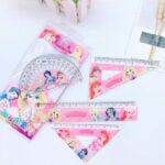 4Pcs Acrylic Ruler Set - Princesses