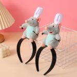 ⁦Soft 3D Velvet Hair Band - Remy⁩ - الصورة ⁦2⁩