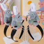 ⁦Soft 3D Velvet Hair Band - Remy⁩ - الصورة ⁦4⁩