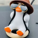 Swinging Duck Car Hanging Ornament Charm