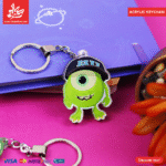 Acrylic Keychains - Mike Wazowski