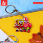 Acrylic Keychains - Spongebob and Patrick