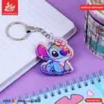 Acrylic Keychains - Colorful Stitch
