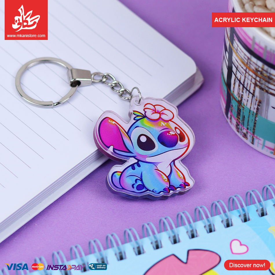 467797 Acrylic Keychains - Colorful Stitch - الصورة 1