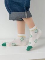 ⁦1Pairs Foot Socks Random - For Kids - Dinosaur⁩ - الصورة ⁦2⁩