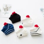 ⁦1Pairs Foot Socks Random - For Kids - Heart⁩ - الصورة ⁦3⁩