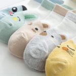 ⁦1Pairs Foot Socks Random - For Kids - Animal⁩ - الصورة ⁦2⁩