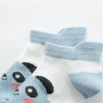 ⁦1Pairs Foot Socks Random - For Kids - Animal⁩ - الصورة ⁦5⁩