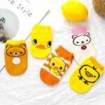 ⁦1Pairs Foot Socks Random - For Kids - Different Characters⁩ - الصورة ⁦2⁩