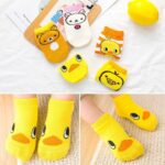 ⁦1Pairs Foot Socks Random - For Kids - Different Characters⁩ - الصورة ⁦3⁩