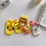 ⁦1Pairs Foot Socks Random - For Kids - Different Characters⁩ - الصورة ⁦5⁩