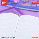 ⁦PU Leather Notebook Dark Blue Stitch⁩ - الصورة ⁦2⁩
