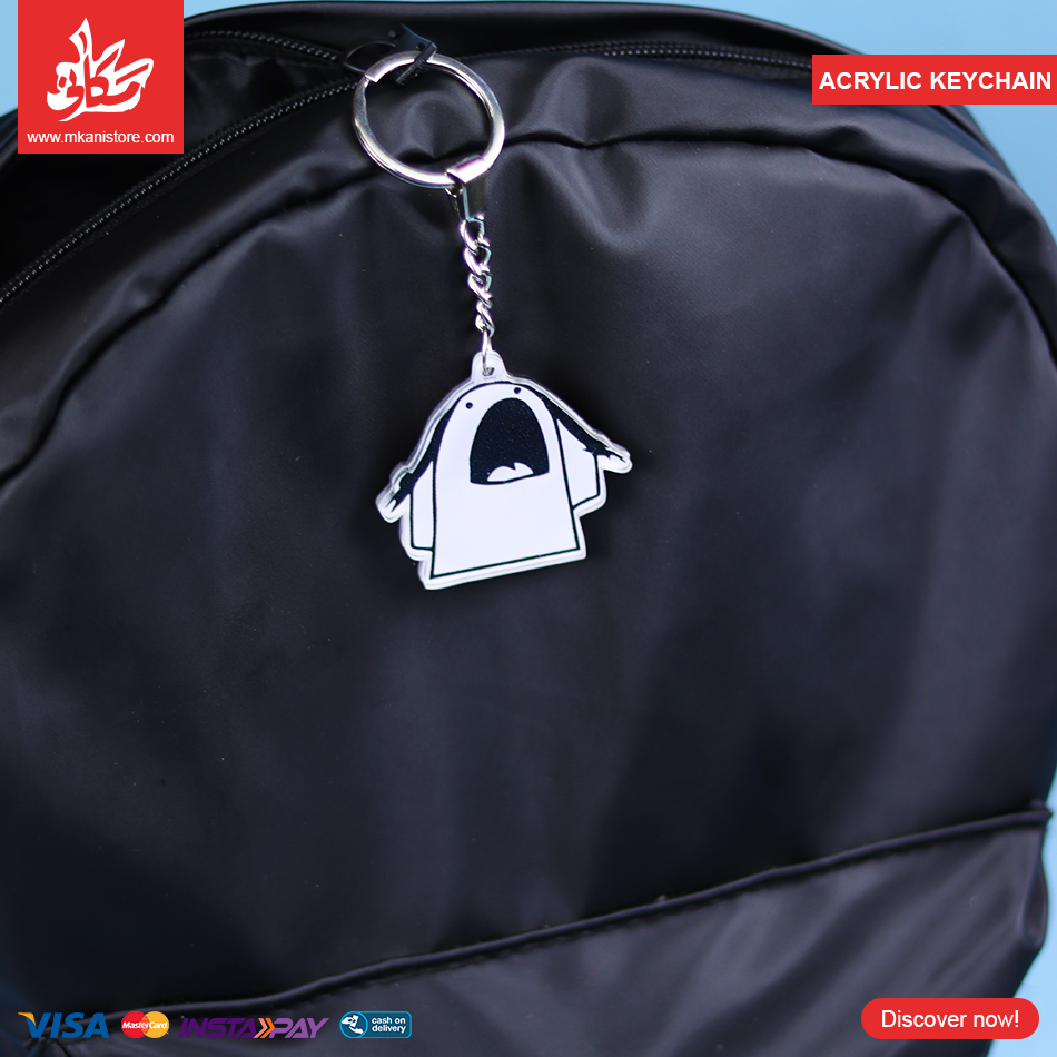 481511 Acrylic Keychains - Scream Flork - الصورة 1