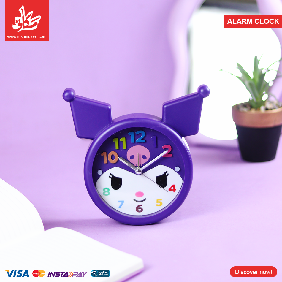 481513 Acrylic Alarm Clock - Kuromi Purple - الصورة 1