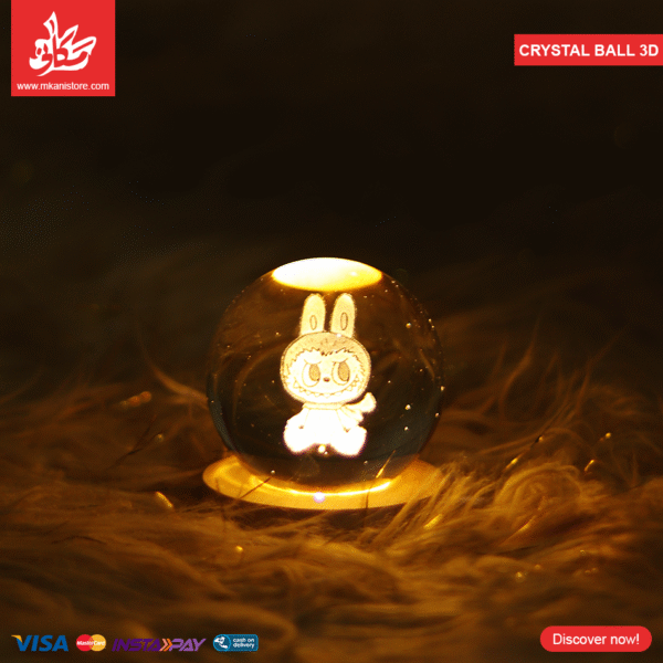 Crystal Ball 3D Labubu