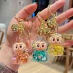 ⁦1Pc Random - Liquid Keychain - Labubu⁩ - الصورة ⁦12⁩