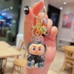 ⁦1Pc Random - Liquid Keychain - Labubu⁩ - الصورة ⁦4⁩