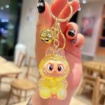 ⁦1Pc Random - Liquid Keychain - Labubu⁩ - الصورة ⁦7⁩