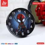 Acrylic Wall Clock - Little Spiderman
