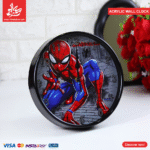 Acrylic Wall Clock - Spiderman