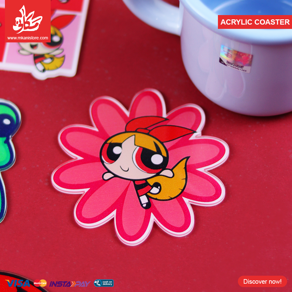 484790 Acrylic Coasters - Blossom - الصورة 1