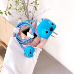 ⁦Set Of 4pcs Of 3D Data Cable Protector - For iPhone - Stitch⁩ - الصورة ⁦3⁩