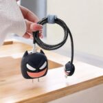 ⁦Set Of 4pcs Of 3D Data Cable Protector - For iPhone - Batman⁩ - الصورة ⁦2⁩
