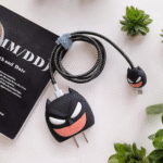 ⁦Set Of 4pcs Of 3D Data Cable Protector - For iPhone - Batman⁩ - الصورة ⁦3⁩
