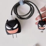 ⁦Set Of 4pcs Of 3D Data Cable Protector - For iPhone - Batman⁩ - الصورة ⁦4⁩