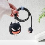 ⁦Set Of 4pcs Of 3D Data Cable Protector - For iPhone - Batman⁩ - الصورة ⁦9⁩