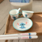 ⁦Set Of 5pcs Disney Orignal - Ceramic Dinnerware - Iconic Stitch⁩ - الصورة ⁦11⁩