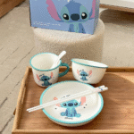 ⁦Set Of 5pcs Disney Orignal - Ceramic Dinnerware - Iconic Stitch⁩ - الصورة ⁦8⁩